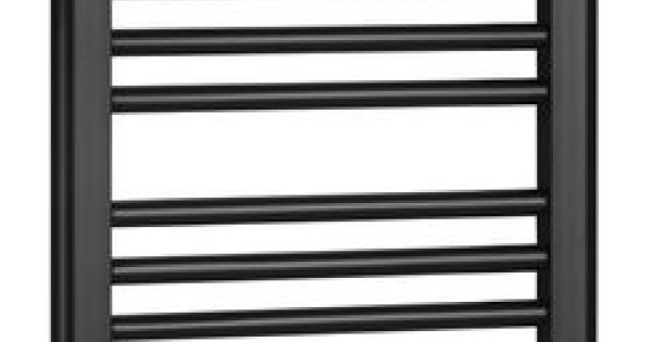 Dvieļu žāvētājs / Radiators Bruckner ALBRECHT 400x1570mm, Melns Matēts ...