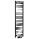 Dvieļu žāvētājs / Radiators Bruckner ALBRECHT 400x1570mm, Melns Matēts 600.113.6 Dvieļu žāvētājs / Radiators Bruckner ALBRECHT 400x1570mm, Melns Matēts 600.113.6