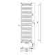 Dvieļu žāvētājs / Radiators Bruckner ALBRECHT 500x1570mm, Melns Matēts 600.115.6 Dvieļu žāvētājs / Radiators Bruckner ALBRECHT 500x1570mm, Melns Matēts 600.115.6
