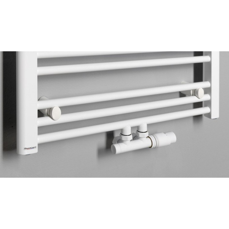 Dvieļu žāvētājs / Radiators Bruckner ALBRECHT 600x1250mm, Balts 600.117.4 Dvieļu žāvētājs / Radiators Bruckner ALBRECHT 600x1250mm, Balts 600.117.4