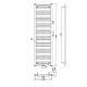 Dvieļu žāvētājs / Radiators Bruckner ALBRECHT 600x1570mm, Melns Matēts 600.118.6 Dvieļu žāvētājs / Radiators Bruckner ALBRECHT 600x1570mm, Melns Matēts 600.118.6