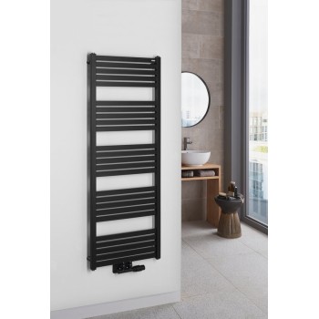 Dvieļu žāvētājs / Radiators Bruckner GRUNT 500x1330mm, Melns Matēts 600.122.6