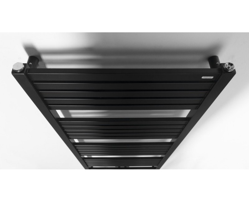 Полотенцесушитель / Радиатор Bruckner GRUNT 500x1610 мм, черный матовый 600.123.6