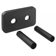 Stiprinājumu komplekts Bruckner Wicher žāvētājam / radiatoram Melns 600.315.6