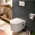 Подвесной унитаз Hansgrohe Rimfree AquaChannel Flush с крышкой 60207450 Белый