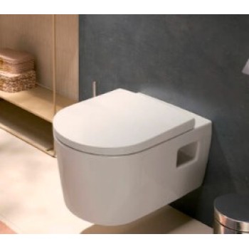 Крышка унитаза Hansgrohe EluPura Original S с SoftClose and QuickRelease, белая 60148450