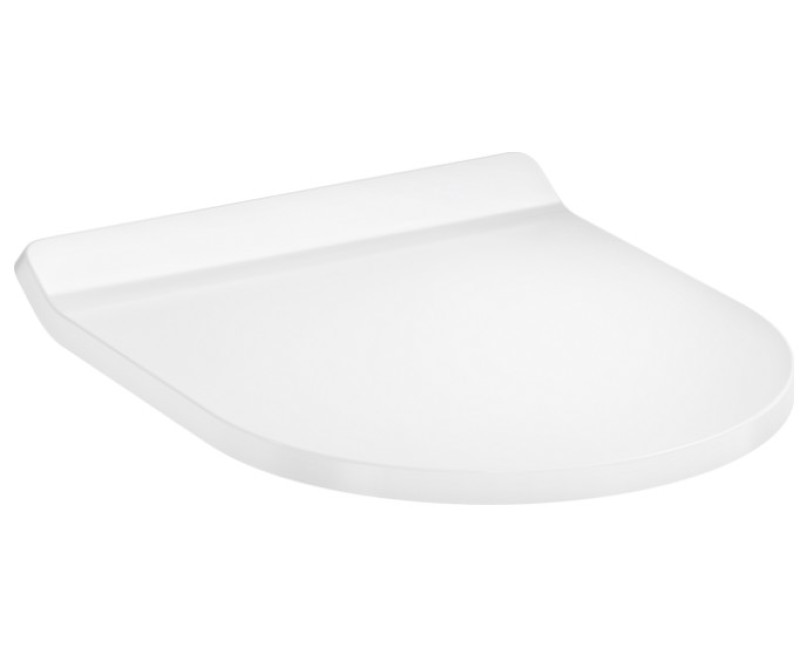 Кришка для унитаза Hansgrohe EluPura S  с Soft Close и QuickRelease белый 60200450