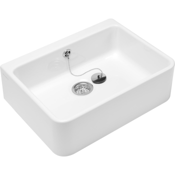 Vannas istabas izlietne Villeroy & Boch O.novo 50x41cm, CeramicPlus apdare, Uz Virsmas, Balta 632100R1
