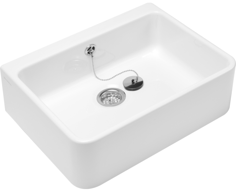 Vannas istabas izlietne Villeroy & Boch O.novo 50x41cm, Uz virsmas, Balta 63210001