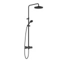 Душевая система Kludi LOGO с термостатом Черный 6808239-00