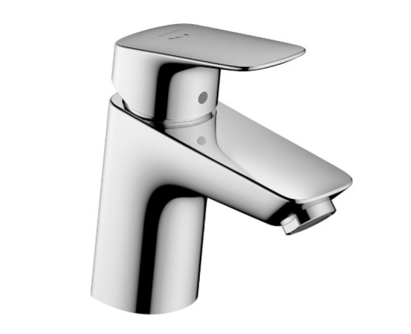 Смеситель для раковины Hansgrohe Logis 70 CoolStart c pop up клапаном 71072000 хром