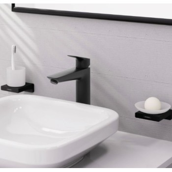 Izlietnes maisītājs Hansgrohe Logis 190, 71091670 Melns Matēts