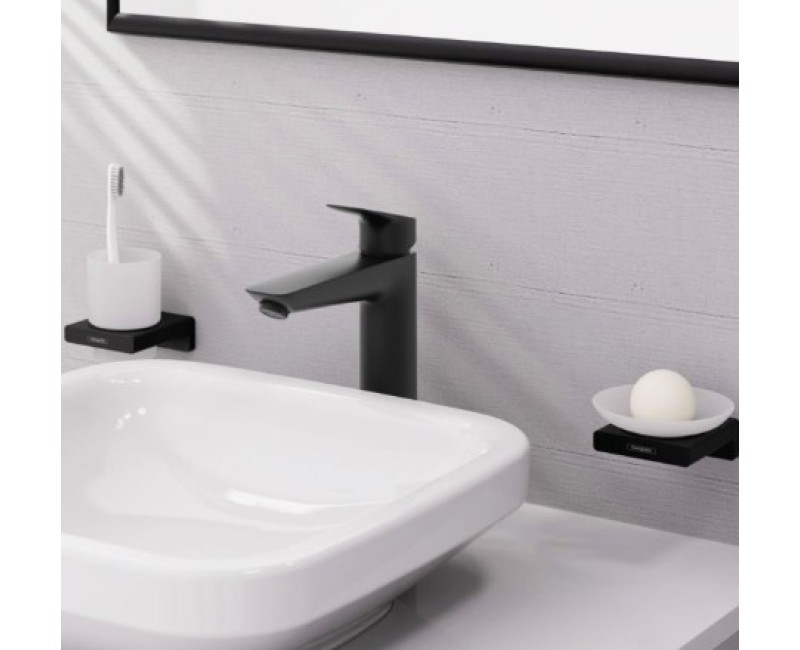 Izlietnes maisītājs Hansgrohe Logis 190, 71091670 Melns Matēts