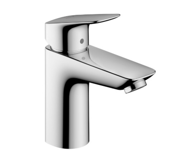 Izlietnes maisītājs Hansgrohe Logis 100 CoolStart ar pop un izplūdi 71102000 Hromēts