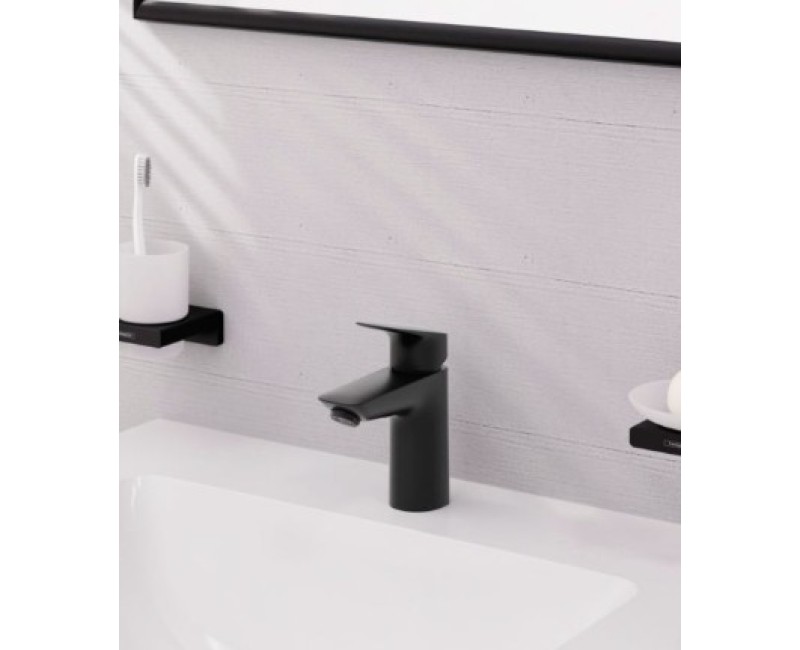 Izlietnes maisītājs Hansgrohe Logis 100 CoolStart 71103670 Melns Matēts