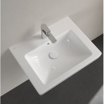 Раковина для ванной Villeroy & Boch Subway 2.0 60x47см, Белый