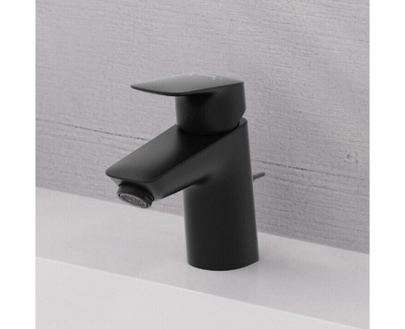 Izlietnes maisītājs Hansgrohe Logis 70 CoolStart ar pop up izplūdi  71072670 Melns matēts