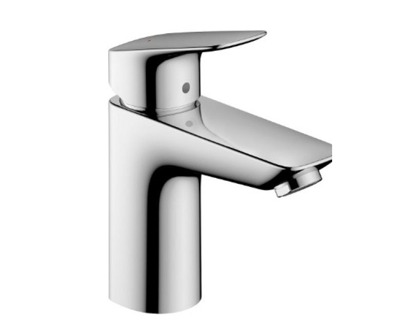 Izlietnes maisītājs Hansgrohe Logis 100 ar pop up izplūdi 71171000 Hromēts