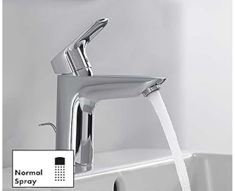 Izlietnes maisītājs Hansgrohe Logis 100 ar pop up izplūdi 71171000 Hromēts