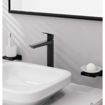 Izlietnes maisītājs Hansgrohe Logis 240 Fine 71258670 Melns Matēts