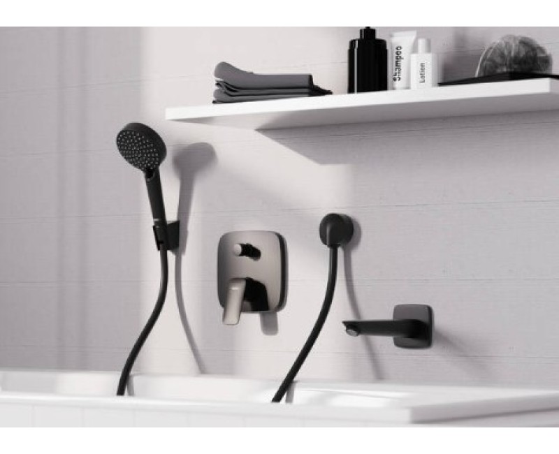 Излив смесителя для ванны Hansgrohe Logis DN20 71410670 Черный матовый