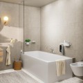 Смеситель для ванны/душа Hansgrohe Vernis Shape на краю ванны 71459000 Hromēts