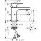 Izlietnes maisītājs Hansgrohe Vernis Shape 100 ar pop up izplūdi 71568000 Hromēts Izlietnes maisītājs Hansgrohe Vernis Shape 100 ar pop up izplūdi 71568000 Hromēts