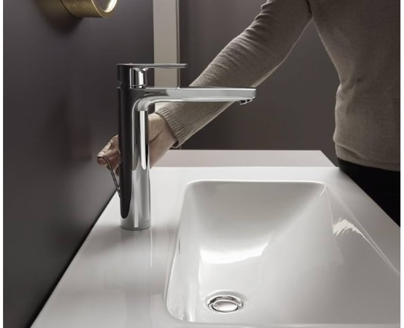 Izlietnes maisītājs Hansgrohe Vernis Blend 190  ar pop up izplūdi 71581000 Hromēts