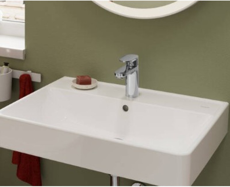 Смеситель для раковины Hansgrohe Vernis Blend 100 CoolStart  с pop up клапаном 71585000