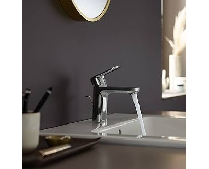 Смеситель для раковины Hansgrohe Vernis Blend 100 CoolStart  с pop up клапаном 71585000