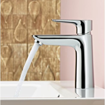 Izlietnes maisītājs Hansgrohe Talis E 110 ar push-open izplūdi 71711000 Hromēts