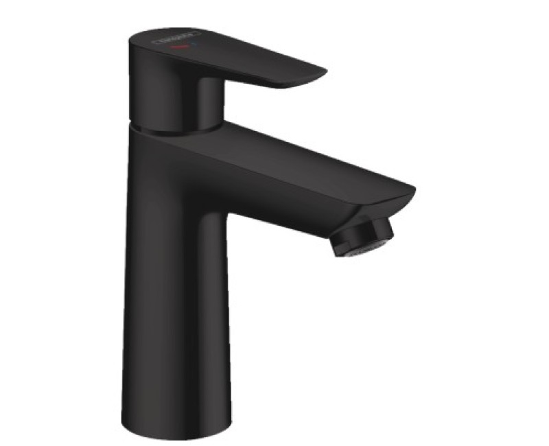 Izlietnes maisītājs Hansgrohe Talis E 110 CoolStart  ar pop up izplūdi melns matēts 71713670