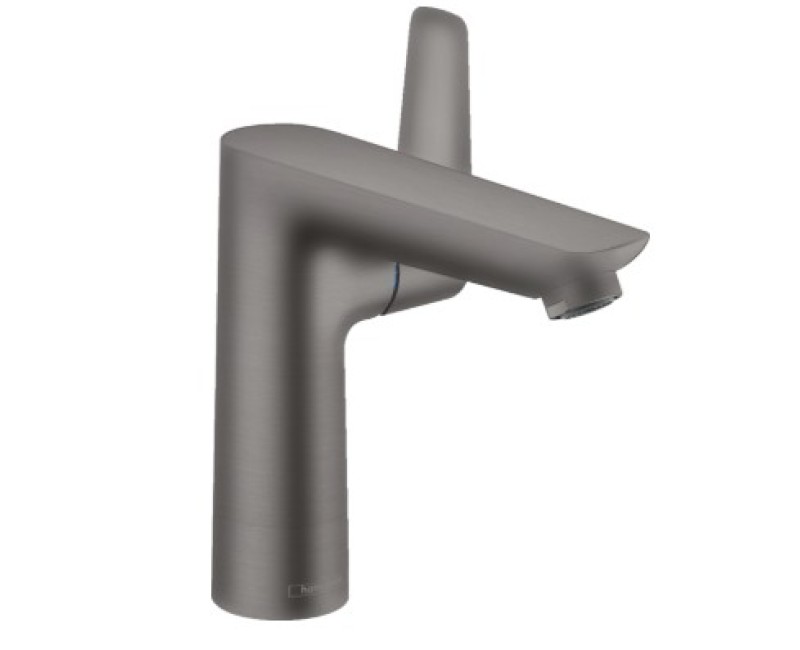 Izlietnes maisītājs Hansgrohe Talis E 150  ar pop up izplūdi 71754340 Brushed Black Chrome