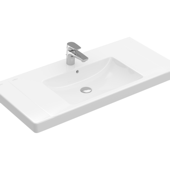 Vannas istabas izlietne Villeroy & Boch Subway 2.0, 80x47 cm, CeramicPlus apdare, Balta 717580R1