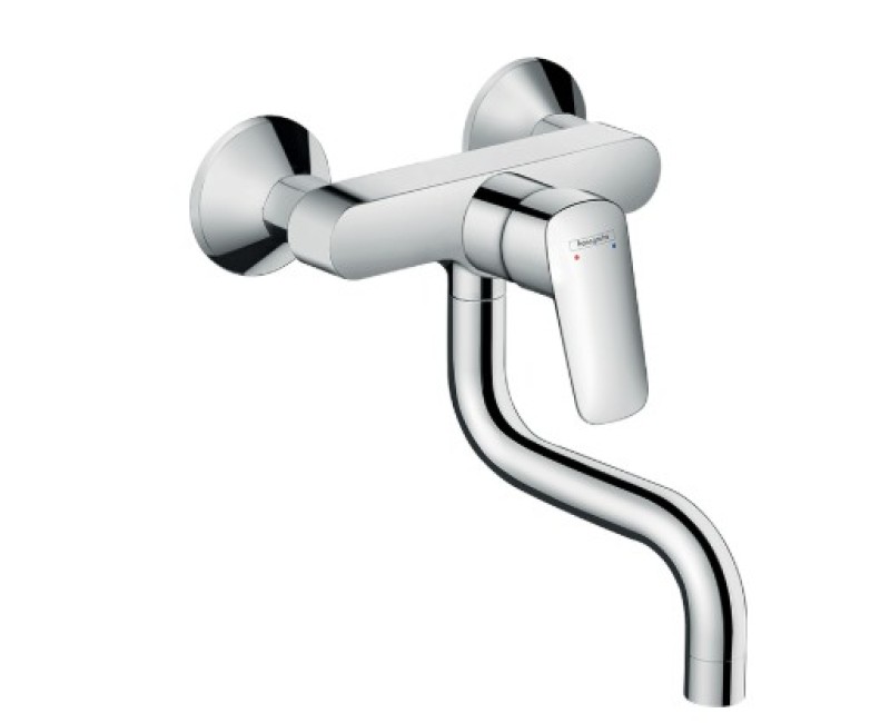 Virtuves maisītājs Hansgrohe Logis M31 1jet no sienas 71836000