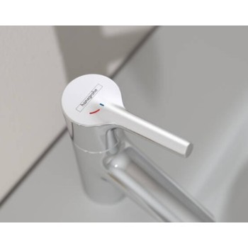 Izlietnes maisītājs Hansgrohe Talis S 80 ar Push-open izplūdi 72011000 Hromēts