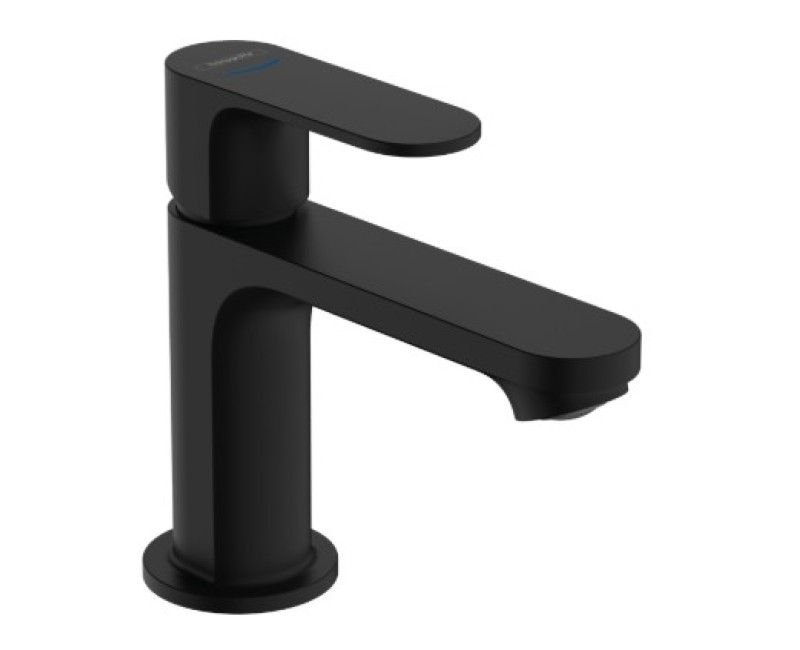 Смеситель для мойки Hansgrohe Rebris E Pillar 80 для холодной или подготовленной воды 72503670 Черный Матовый