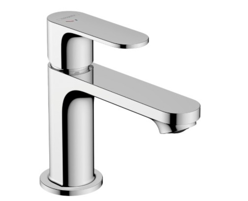 Смеситель для раковины Hansgrohe Rebris S 80 CoolStart с pop up клапаном 72513000 Хром