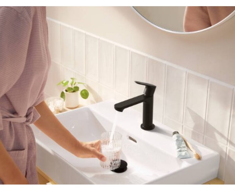 Izlietnes maisītājs Hansgrohe Rebris S 110 CoolStart 72520670 Melns matēts