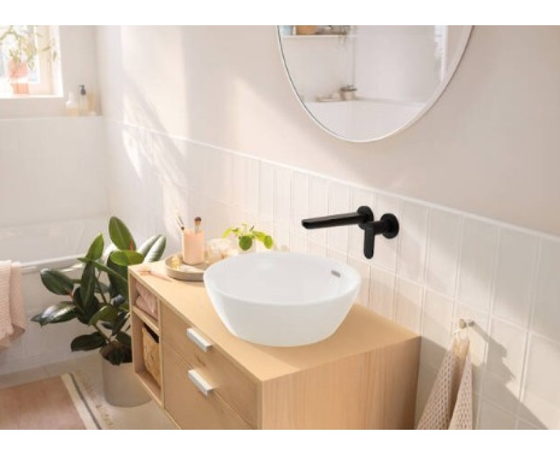 Izlietnes maisītājs Hansgrohe Rebris S iebūvējams 72528670 Melns matēts