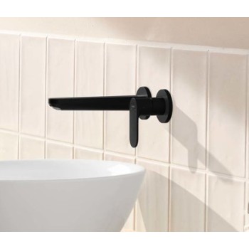 Izlietnes maisītājs Hansgrohe Rebris S iebūvējams 72528670 Melns matēts