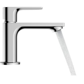 Izlietnes maisītājs Hansgrohe Rebris E 80 ar pop un vārstu 72550000 Hromēts