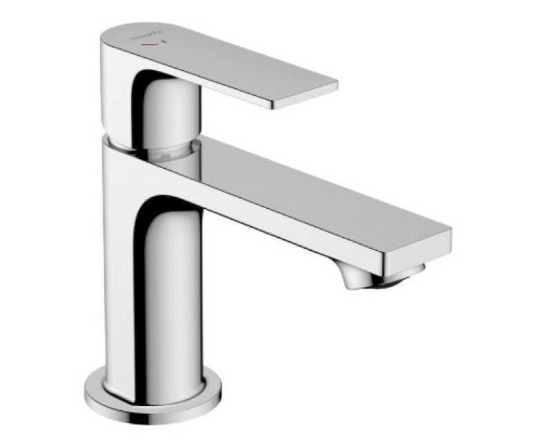 Izlietnes maisītājs Hansgrohe Rebris E 80 CoolStart ar pop up vārstu 72553000 Hromēts