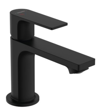 Izlietnes maisītājs Hansgrohe Rebris E 80 CoolStart ar pop up izplūdi 72553670 Melns matēts