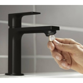 Izlietnes maisītājs Hansgrohe Rebris E 110 CoolStart 72560670 melns matēts