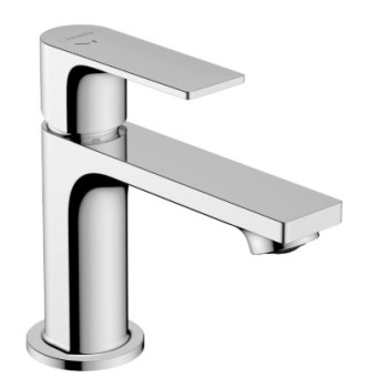 Izlietnes maisītājs Hansgrohe Rebris E 80 CoolStart EcoSmart+ ar pop up izplūdi 72587000 Hromēts