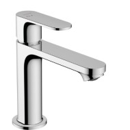 Смеситель для раковины Hansgrohe Rebris S 110 CoolStart EcoSmart+ с pop up клапаном 72588000 хром