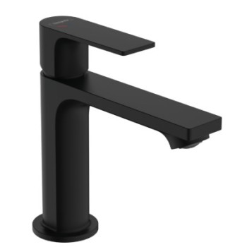 Izlietnes maisītājs Hansgrohe Rebis E 110 CoolStart EcoSmart+ Ar pop up Izplūdi 72589670 Melns Matēts