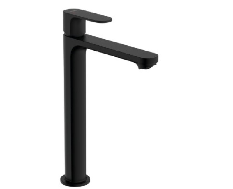 Izlietnes maisītājs Hansgrohe Rebris S 240 CoolStart EcoSmart+ ar pop up izplūdi 72590670 Melns matēts