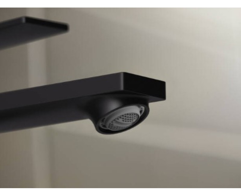 Izlietnes maisītājs Hansgrohe Rebris E 240 CoolStart EcoSmart+ ar pop up izplūdi 72591670 Melns matēts